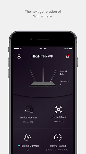 NETGEAR Nighthawk App· v2.35.0.3631 °0
