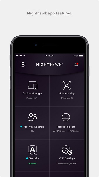 NETGEAR Nighthawk App· v2.35.0.3631 °1