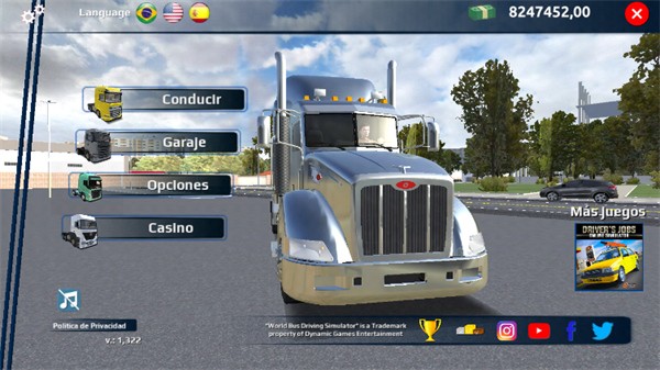 翨ģ2024º(world truck driving simulator) v1.393 ׿2