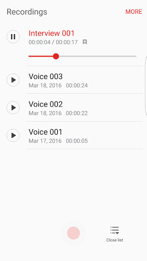 ԭװ¼(Samsung Voice Recorder) v21.5.03.01 ׿0