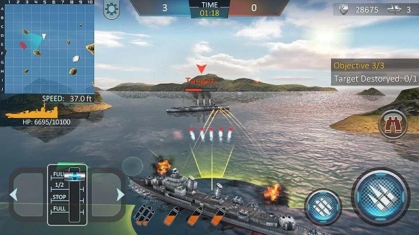 սͻϮ°(Warship Attack) v1.0.2 ׿2