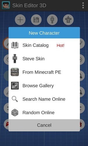 Skin Editor 3D for Minecraftİ v1.7 ׿ֻ2