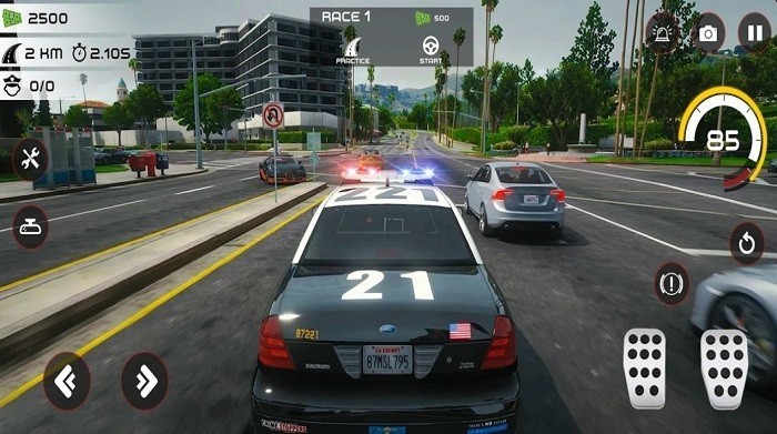 ·׷𵥻(Highway Police Chase Simulator) v1.1 ׿1