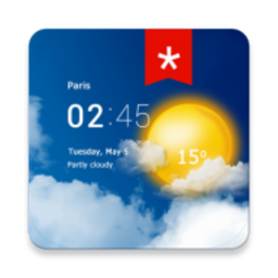 ͸ʱӺ(Transparent clock & weather (ad-free))
