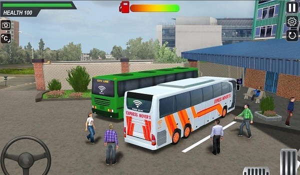 пͳģ2°汾(City Coach Bus Simulator 2) v1.0.4 ׿2